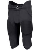 Russell Integrated 7-Piece Pad Football Pant, color: Stealth