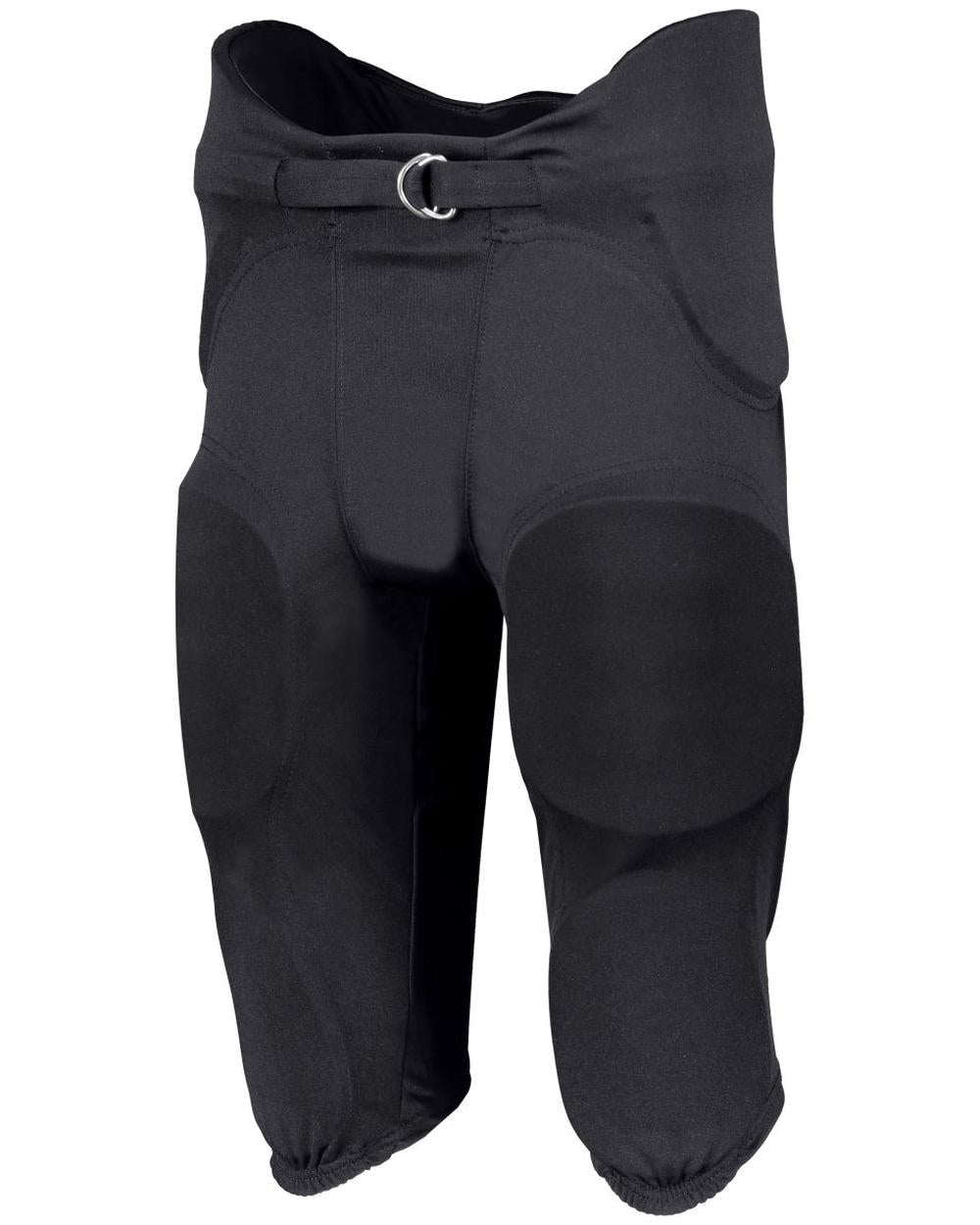 Russell Youth Integrated 7-Piece Pad Football Pant, color: Stealth
