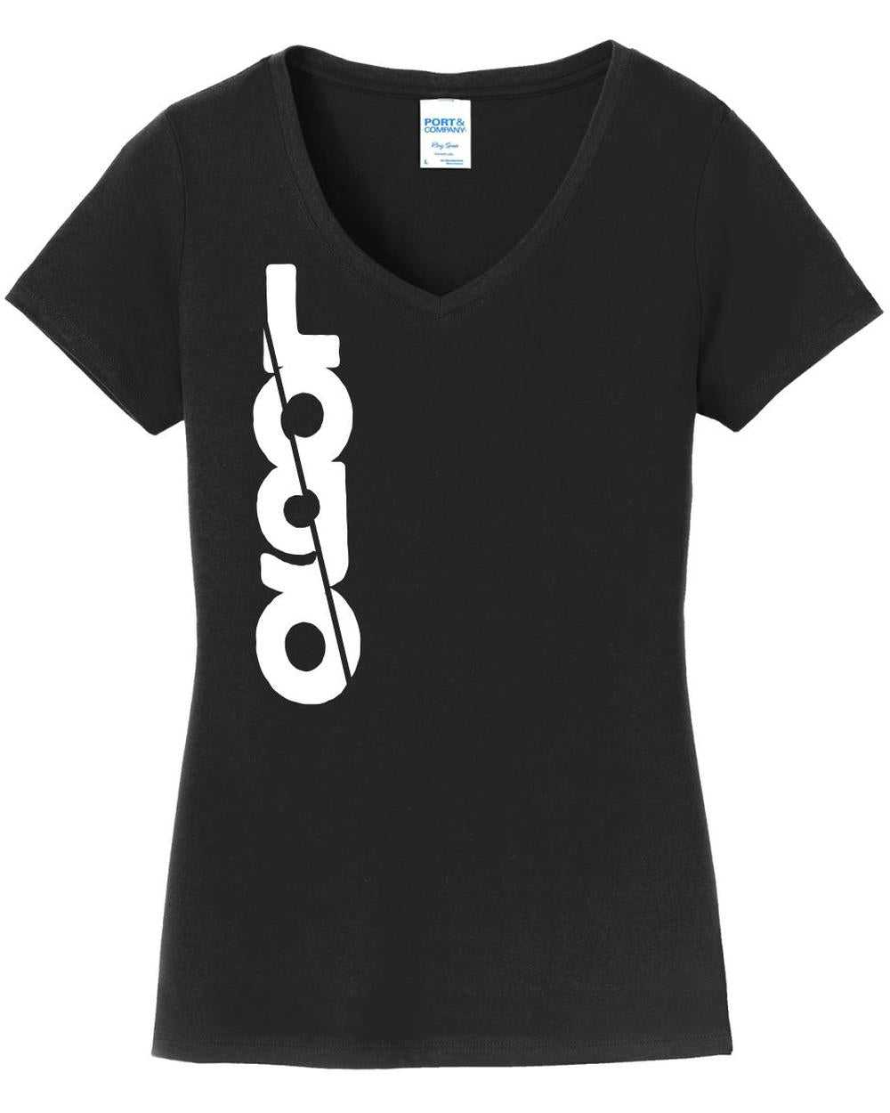 P&C Women's Fan Favorite V-Neck Custom T-Shirt, color: Jet Black
