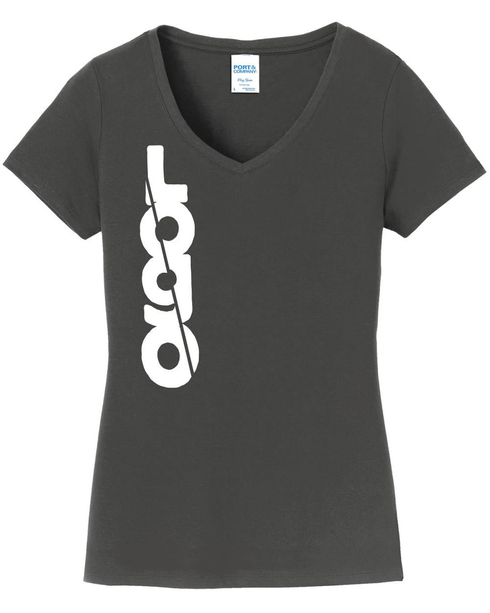 P&C Women's Fan Favorite V-Neck Custom T-Shirt, color: Charcoal