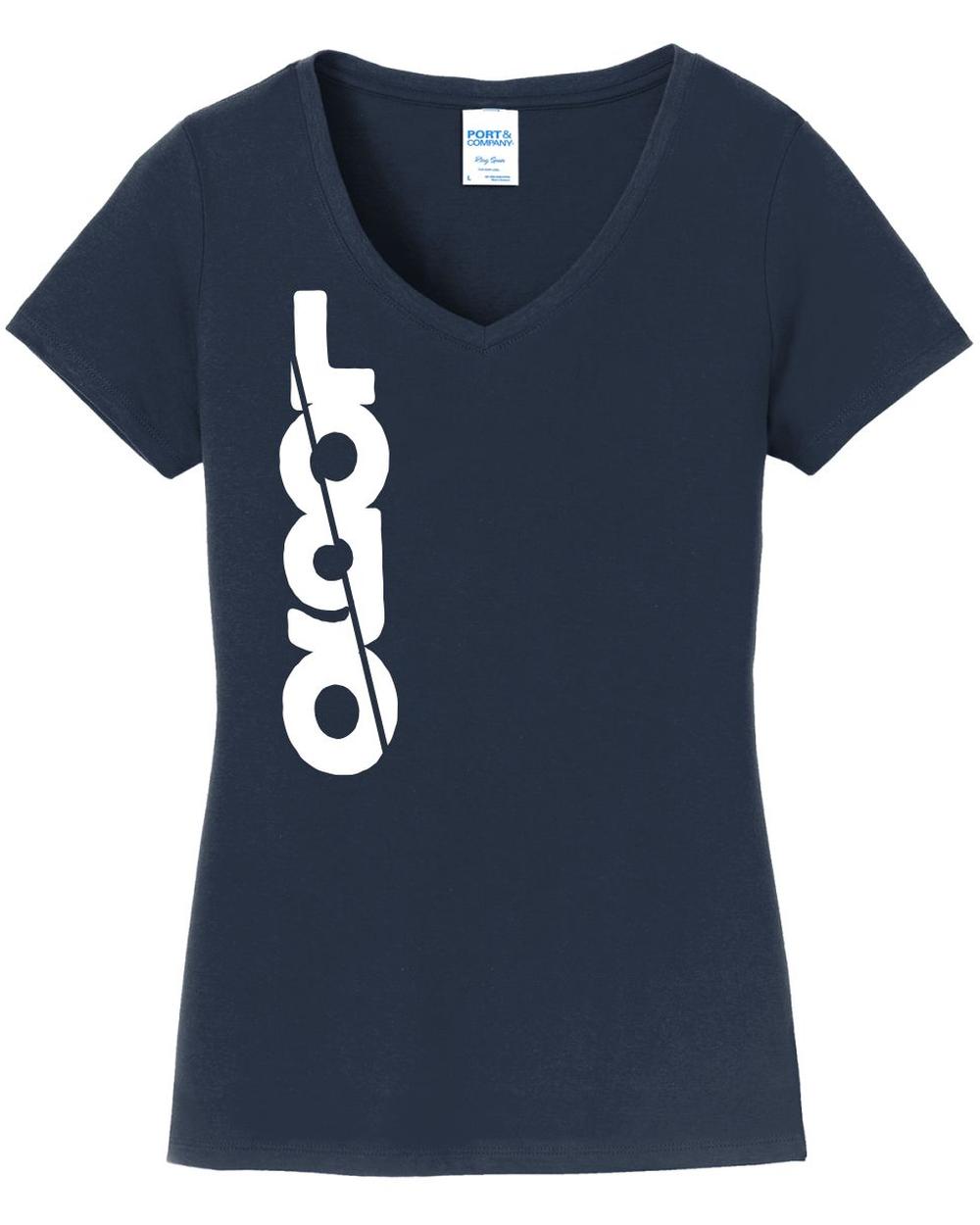 P&C Women's Fan Favorite V-Neck Custom T-Shirt, color: Deep Navy