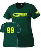 Sport-TEK Base Custom Performance Jersey, color: Forest Green