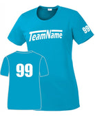 Sport-TEK Base Custom Performance Jersey, color: Atomic Blue