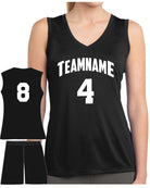 Sport-TEK Competitor PosiCharge Custom Cross-Training Uniform, color: Black