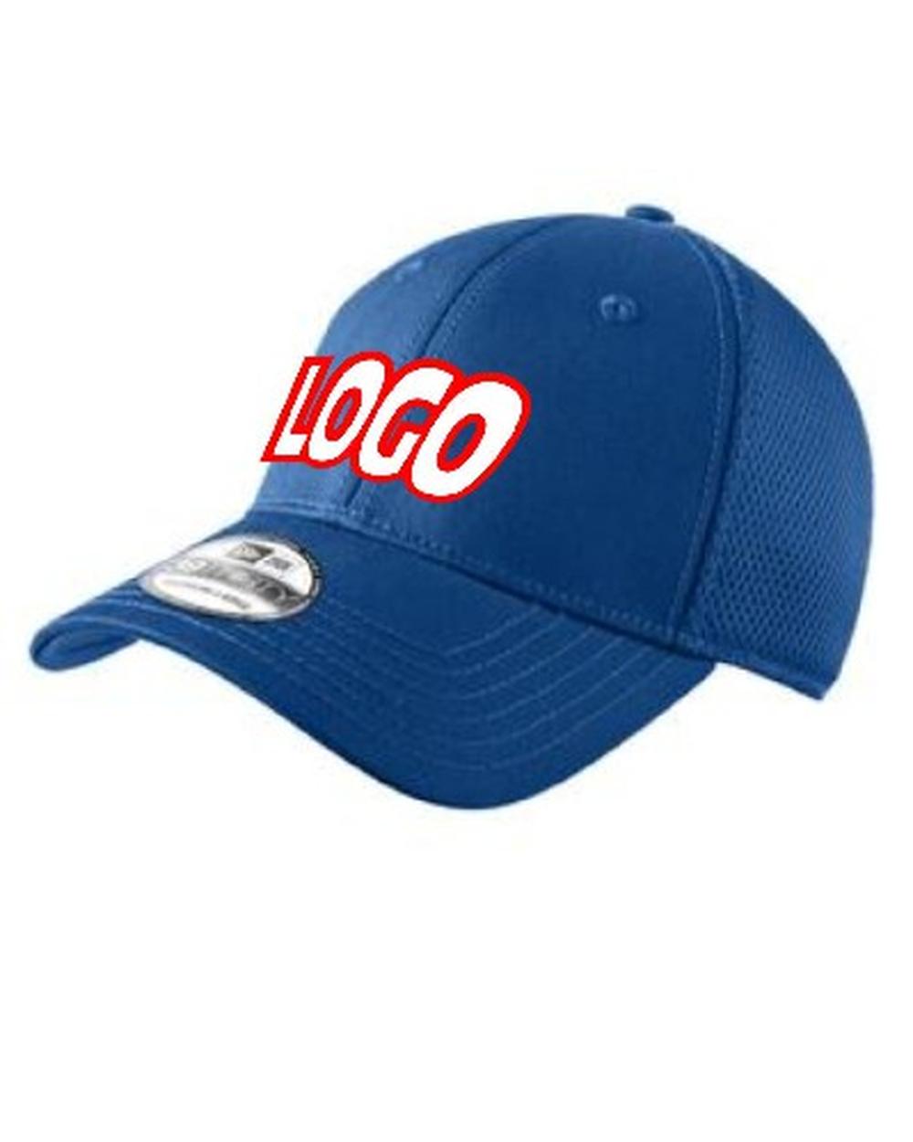 New Era Stretch Mesh Custom Cap, color: Royal