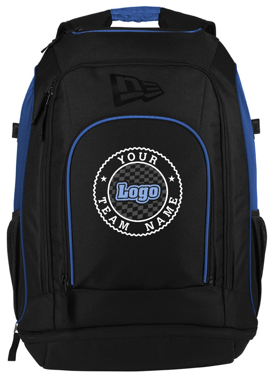 NEB300WD  Shutout Custom Backpack, color: Royal/Black