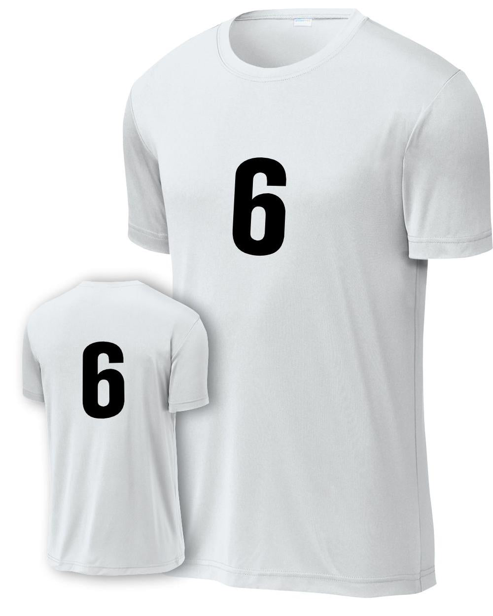 P&C Youth Numbered Performance T-Shirt, color: White
