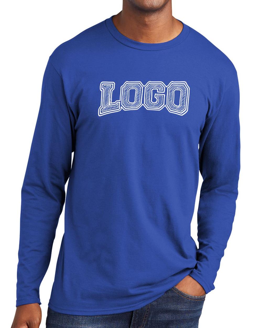 P&C Men's Fan Favorite L/S Custom T-Shirt, color: True Royal