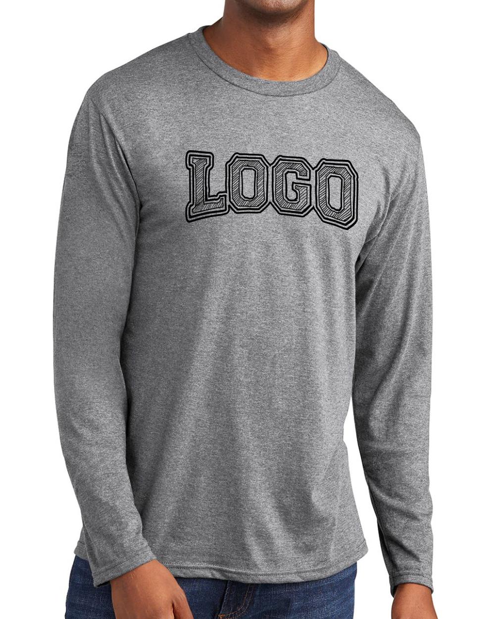 P&C Men's Fan Favorite L/S Custom T-Shirt, color: Athletic Heather
