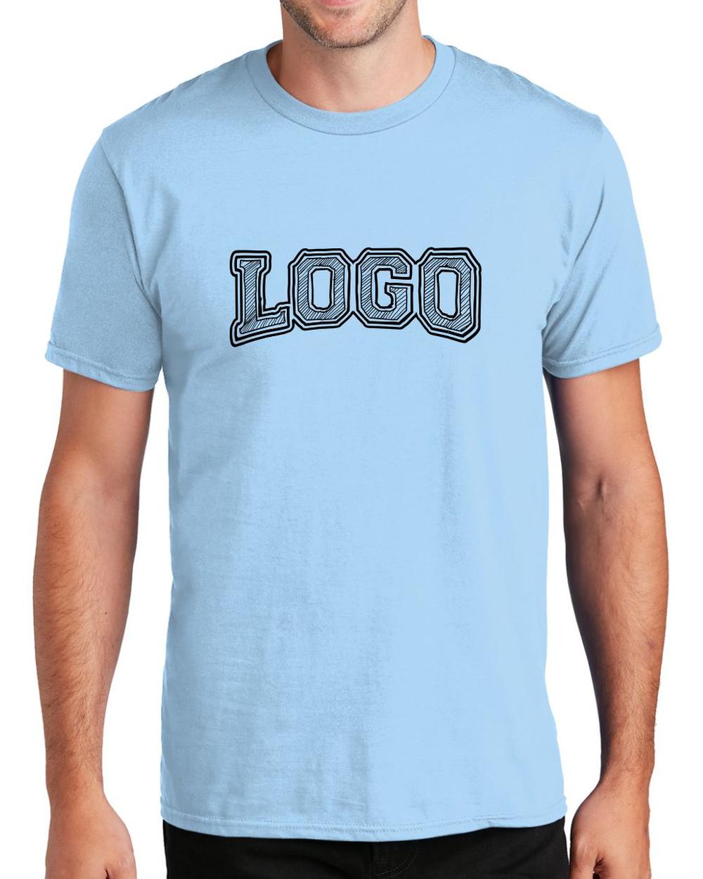 P&C Men's Fan Favorite Custom T-Shirt, color: Light Blue