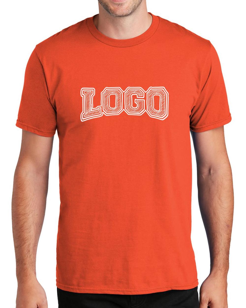 P&C Men's Fan Favorite Custom T-Shirt, color: Orange