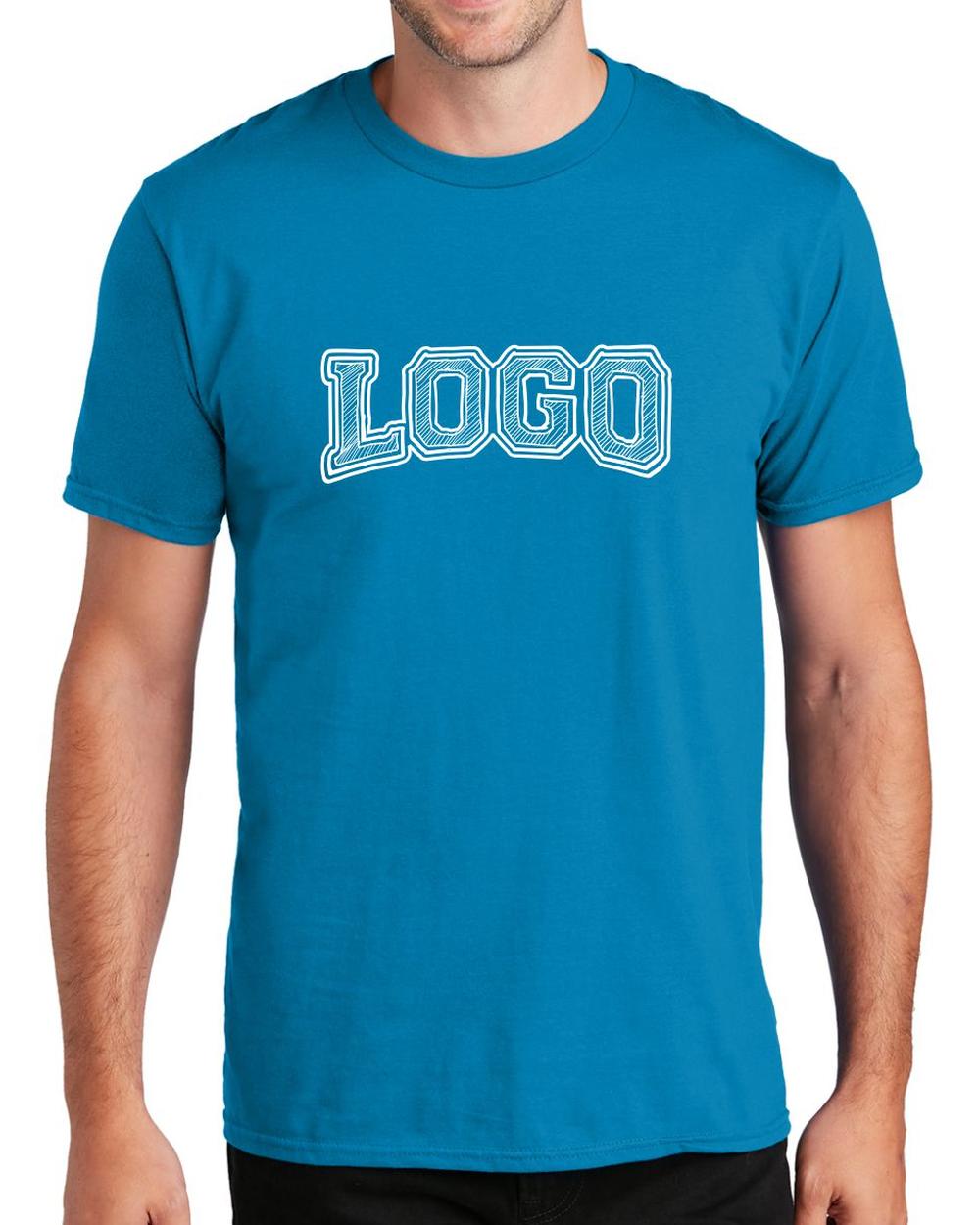P&C Men's Fan Favorite Custom T-Shirt, color: Sapphire
