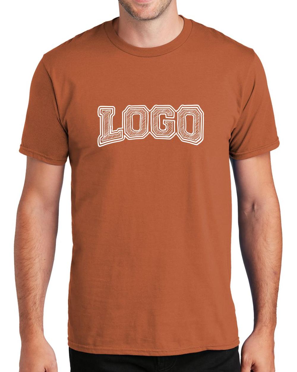 P&C Men's Fan Favorite Custom T-Shirt, color: Texas Orange