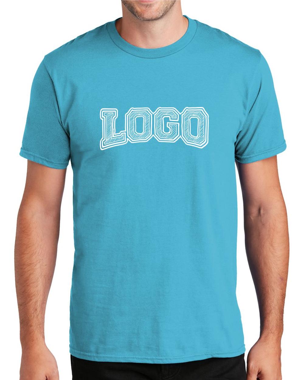 P&C Men's Fan Favorite Custom T-Shirt, color: Tidal Wave