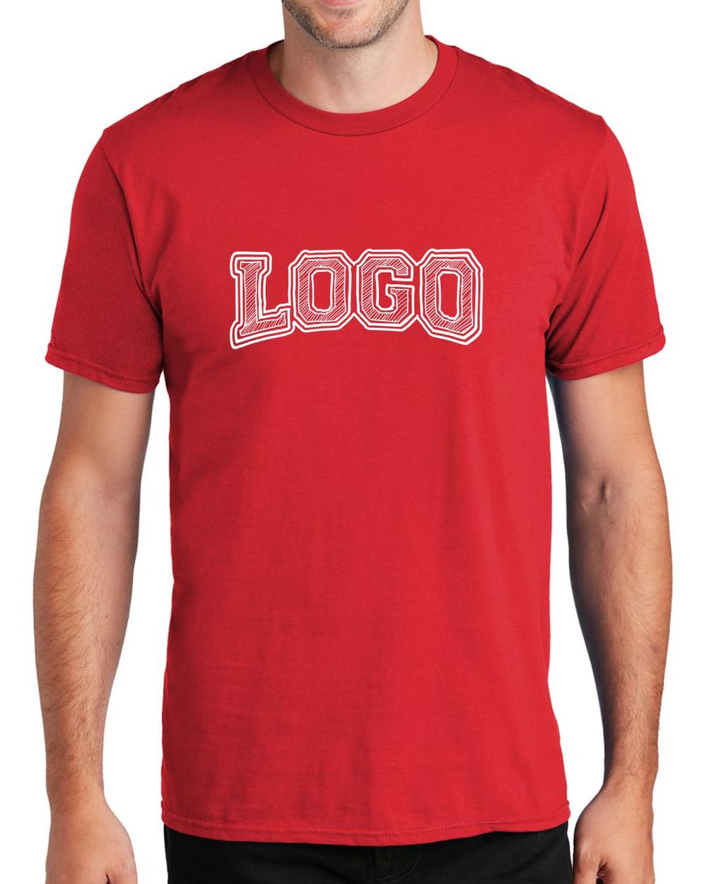 P&C Men's Fan Favorite Custom T-Shirt, color: Bright Red