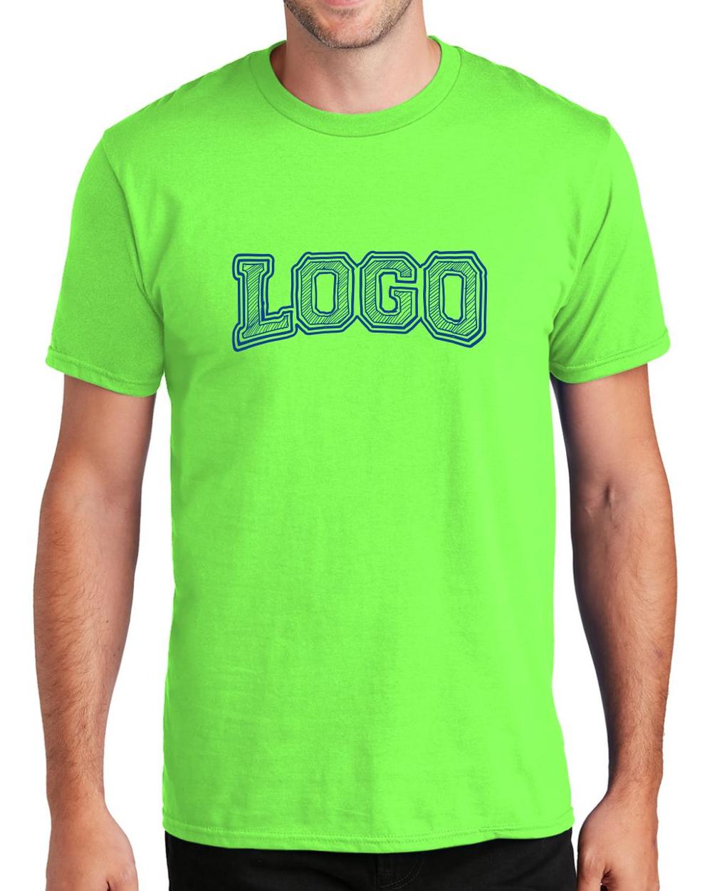 P&C Men's Fan Favorite Custom T-Shirt, color: Flash Green