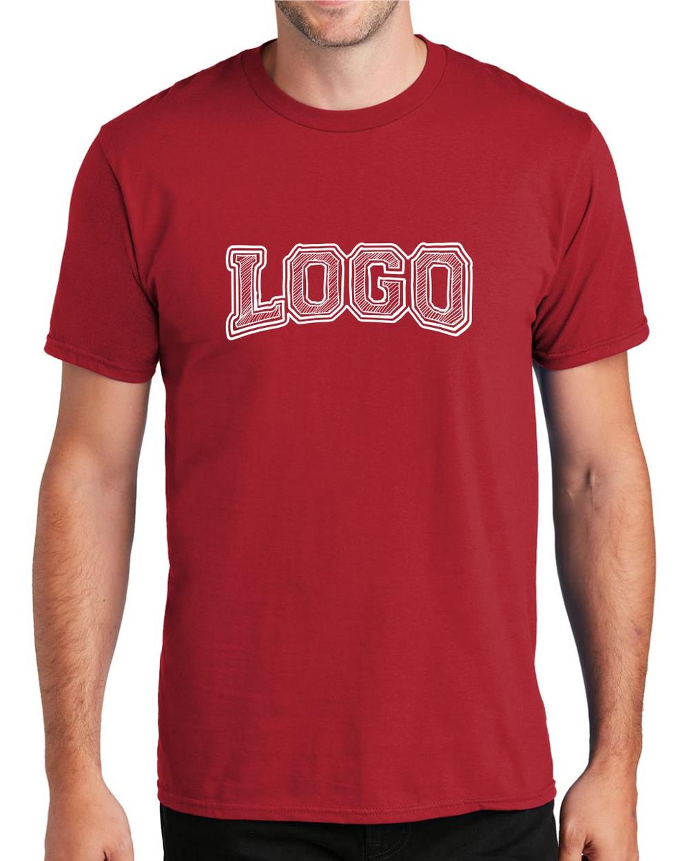 P&C Men's Fan Favorite Custom T-Shirt, color: Team Cardinal