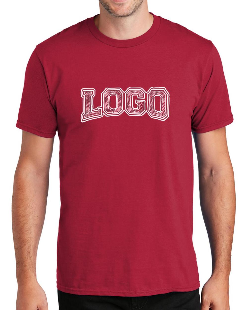 P&C Men's Fan Favorite Custom T-Shirt, color: Cardinal Red