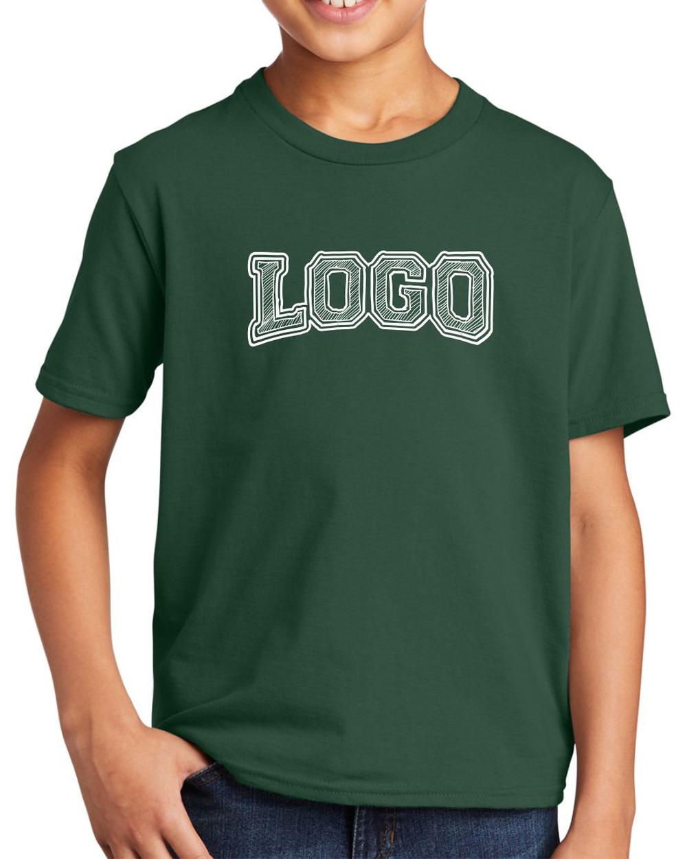 P&C Youth Fan Favorite Custom T-Shirt, color: Forest Green