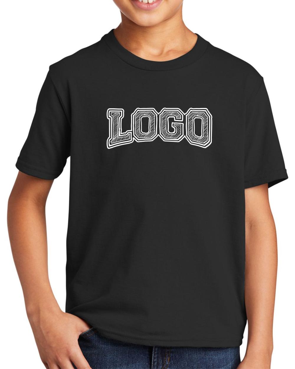 P&C Youth Fan Favorite Custom T-Shirt, color: Jet Black