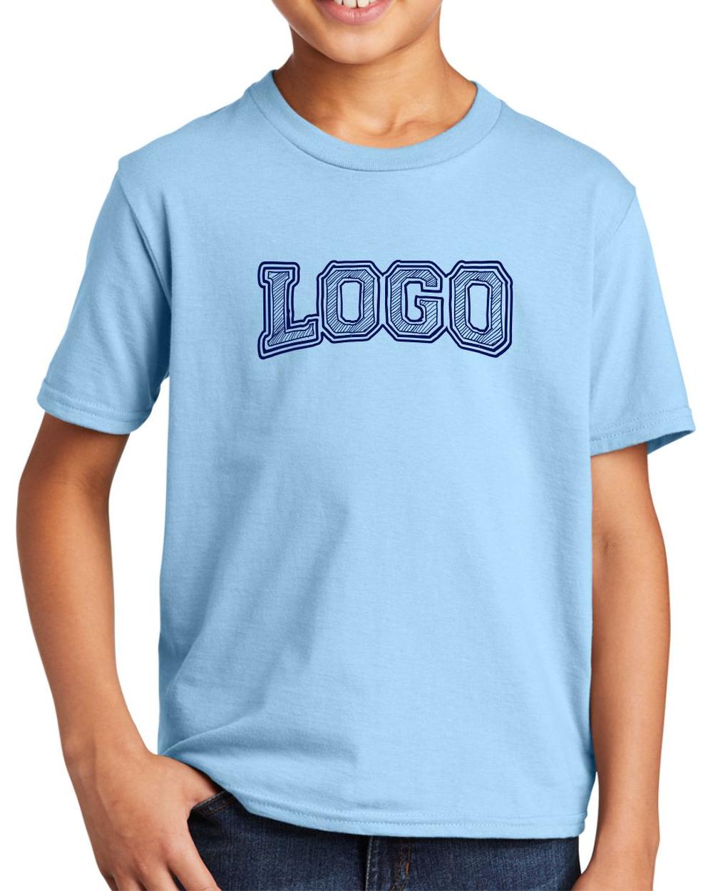 P&C Youth Fan Favorite Custom T-Shirt, color: Light Blue