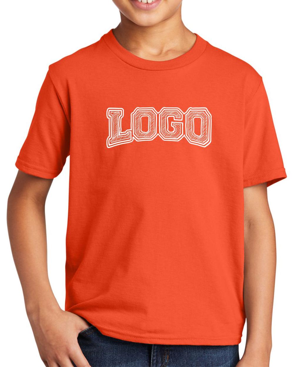 P&C Youth Fan Favorite Custom T-Shirt, color: Orange