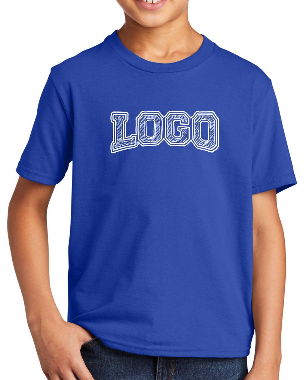 P&C Youth Fan Favorite Custom T-Shirt, color: True Royal