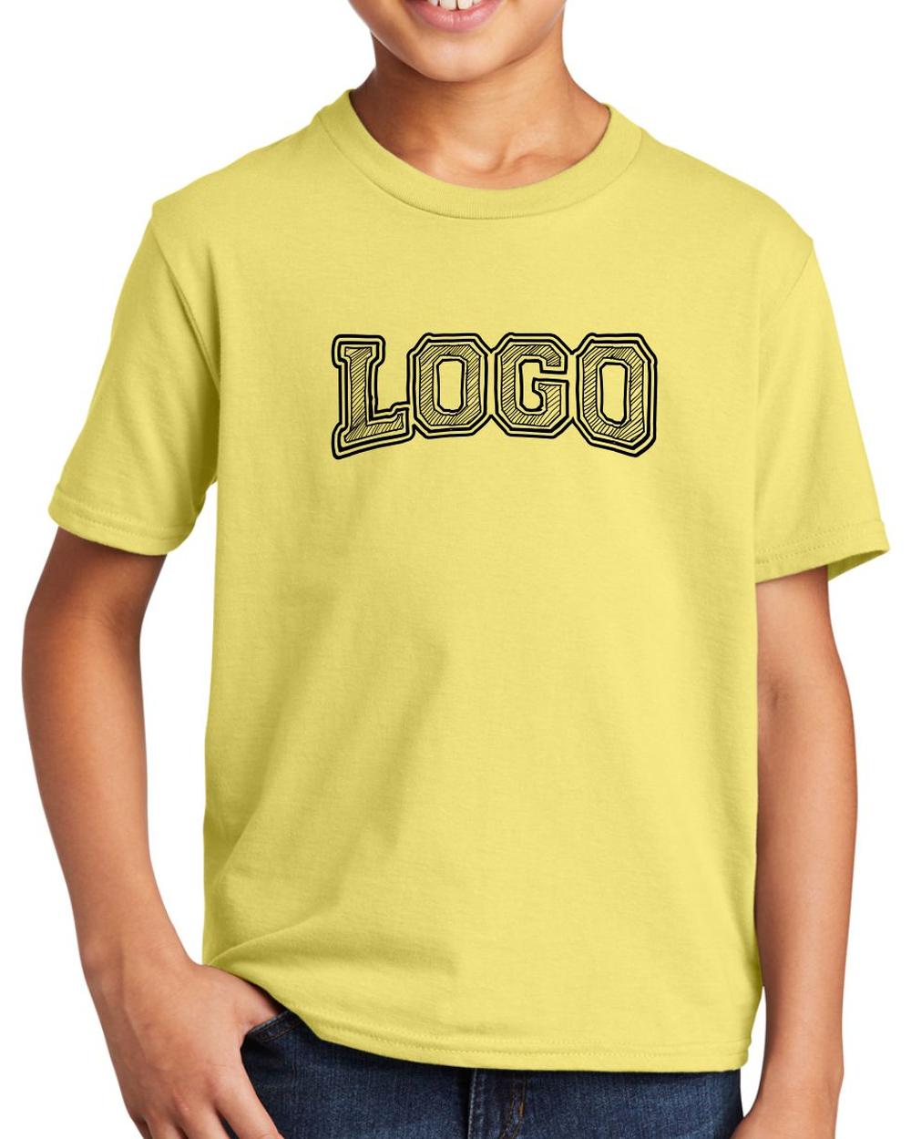 P&C Youth Fan Favorite Custom T-Shirt, color: Yellow