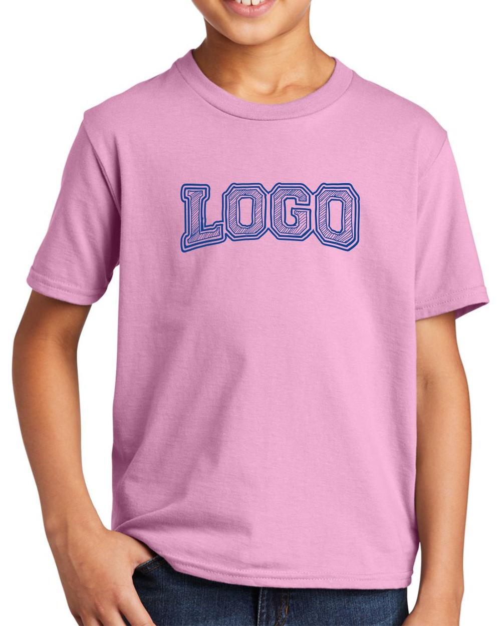 P&C Youth Fan Favorite Custom T-Shirt, color: Candy Pink