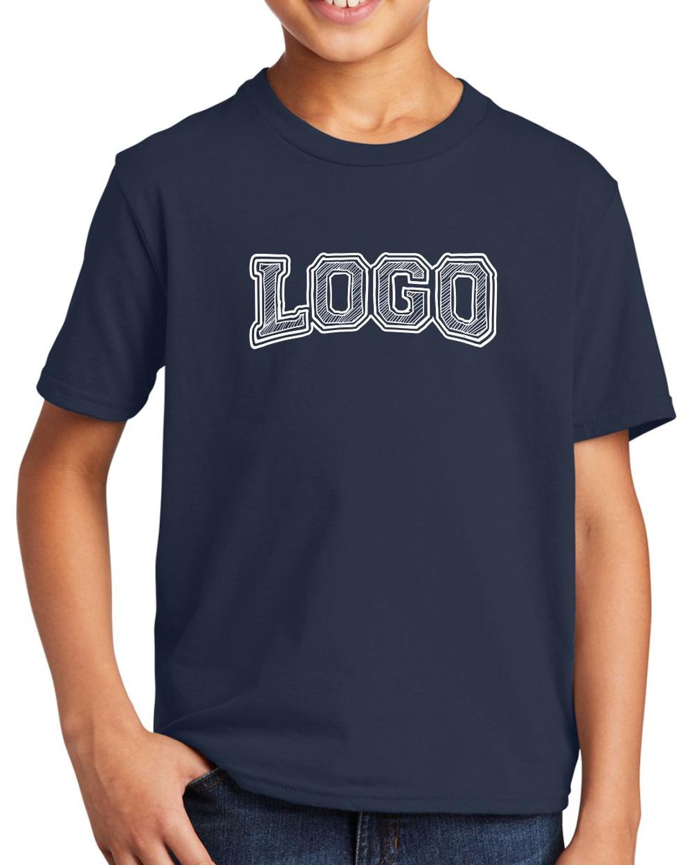 P&C Youth Fan Favorite Custom T-Shirt, color: Deep Navy