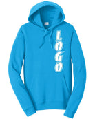 P&C Fan Favorite Fleece Pullover Hooded Custom Sweatshirt, color: Sapphire