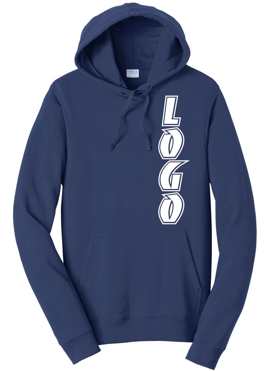 PC850YHWD Youth Fan Favorite Fleece Pullover Hooded Custom Sweatshirt, color: Team Navy