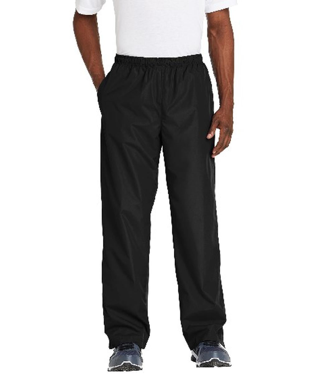 Sport-TEK Men's Raglan Solid Warmup Pant, color: Black