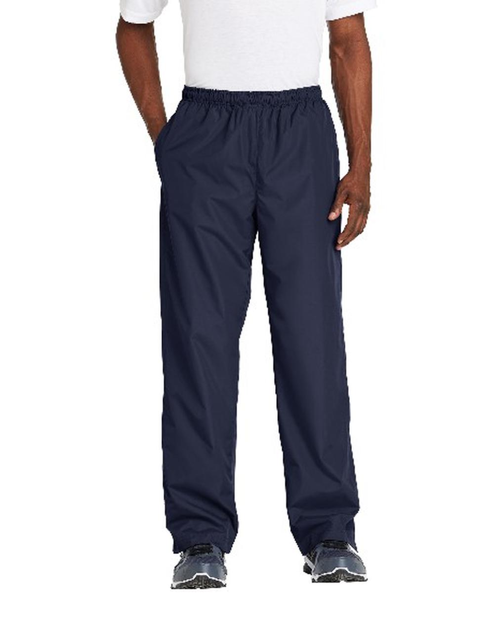 Sport-TEK Men's Raglan Solid Warmup Pant, color: True Navy