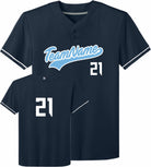 Richardson Select 2-Button Custom Baseball Jersey, color: Navy