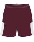 Sport-TEK Competitor United Sports Short, color: Maroon/White