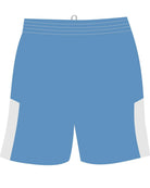 Sport-TEK Competitor United Sports Short, color: Carolina Blue/White