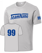 Sport-TEK Base Custom Performance Jersey, color: Silver