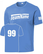 Sport-TEK Base Custom Performance Jersey, color: Carolina Blue