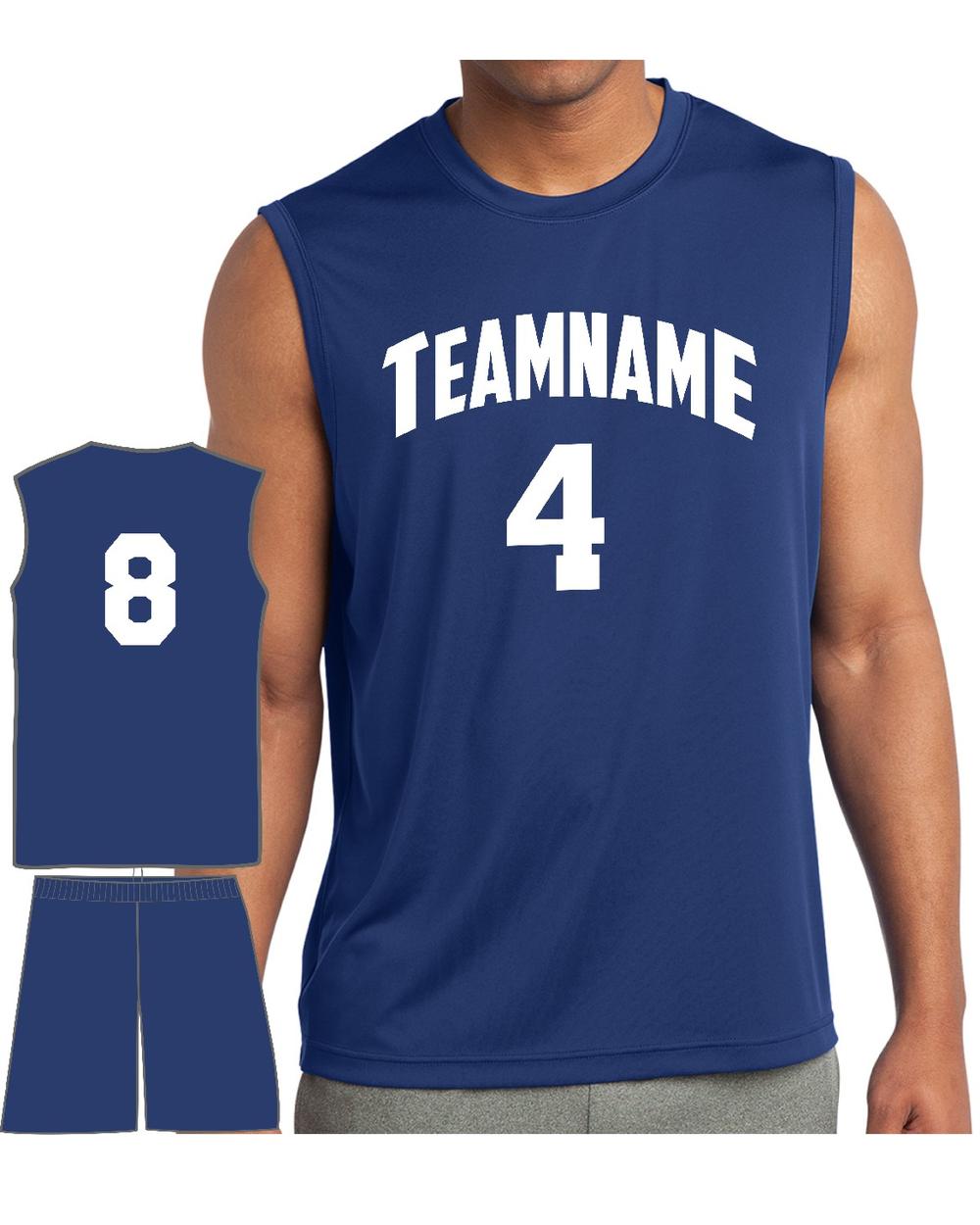 Sport-TEK Men's Competitor PosiCharge Custom Cross-Training Uniform, color: True Royal