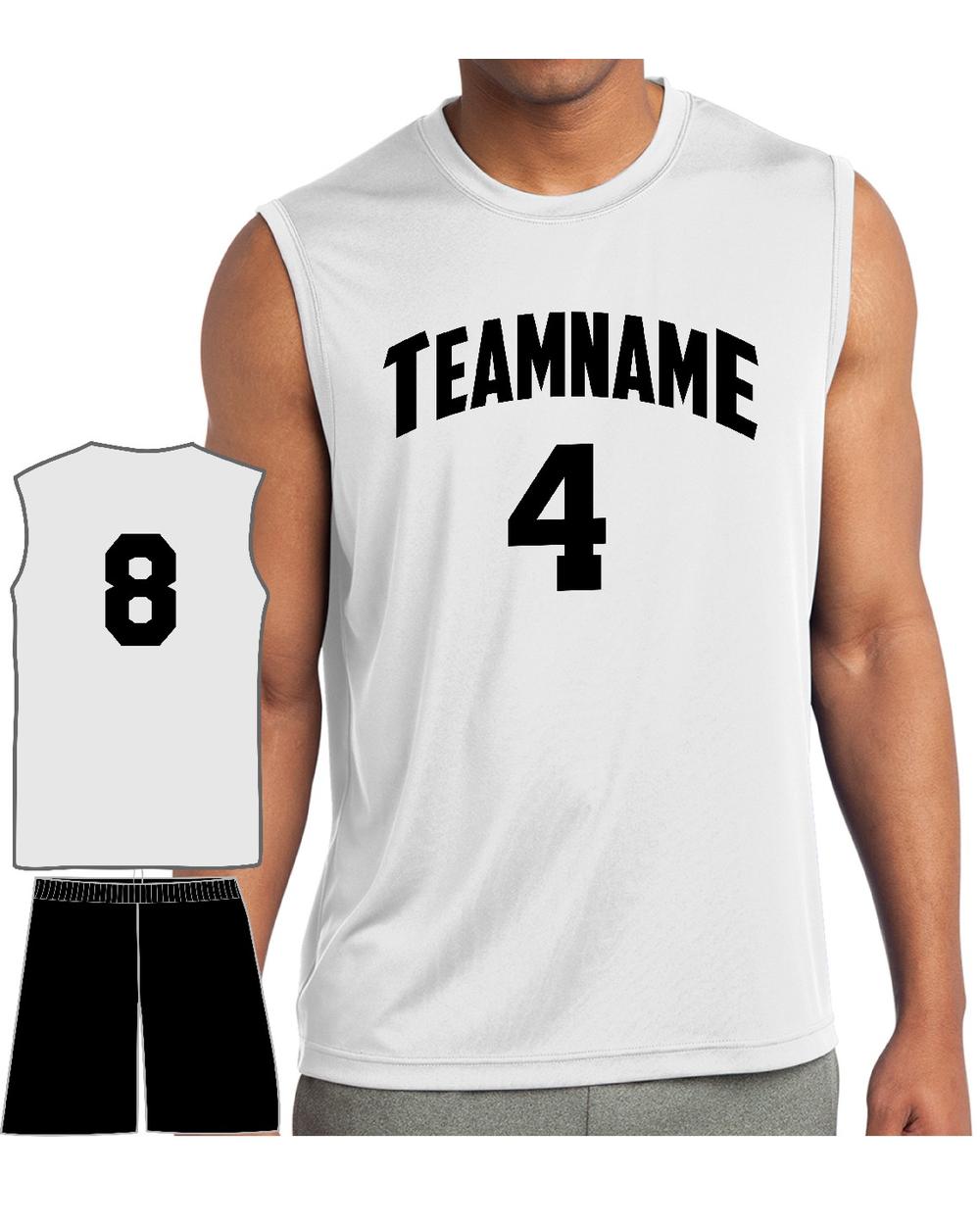 Sport-TEK Men's Competitor PosiCharge Custom Cross-Training Uniform, color: White