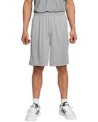 Sport-TEK 9" PosiCharge Competitor Short, color: Silver