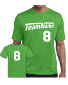 Sport-TEK Heather Contender Custom Sports T-Shirt, color: Turf Green Heather