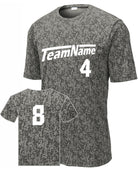 Sport-TEK Digi Camo S/S Custom Sport T-Shirt, color: Grey Concrete Camo