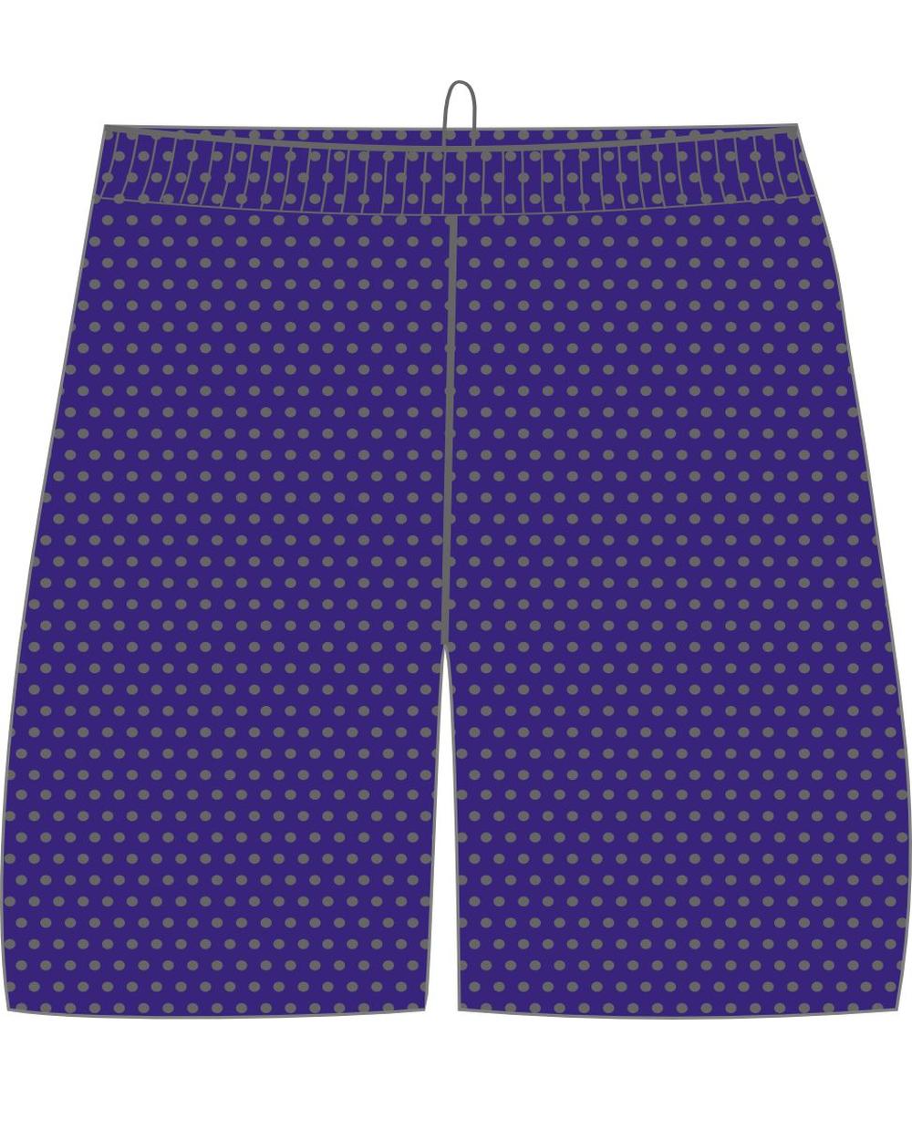 Sport-TEK Men's 7" Posicharge Mesh Basketball Short, color: Purple