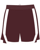 Sport-TEK Rival Basketball Short, color: Maroon/White