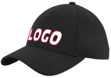 STC26WL Unisex PosiCharge RacerMesh Custom Cap, color: Black