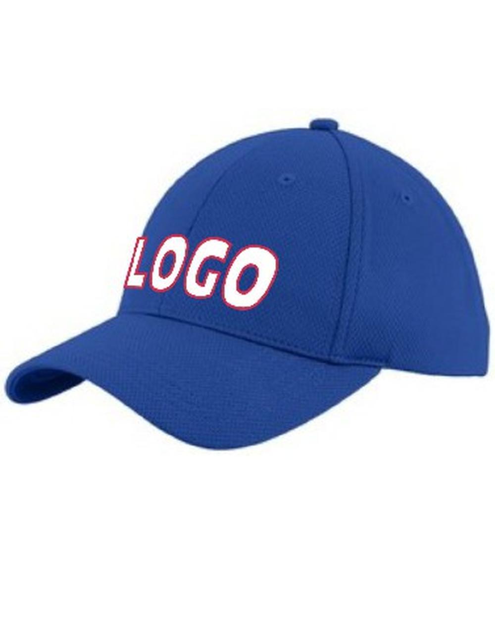 Sport-TEK PosiCharge RacerMesh Custom Cap, color: True Royal