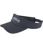 Sport-TEK PosiCharge RacerMesh Custom Visor, color: Graphite Grey