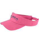 Sport-TEK PosiCharge RacerMesh Custom Visor, color: Bright Pink